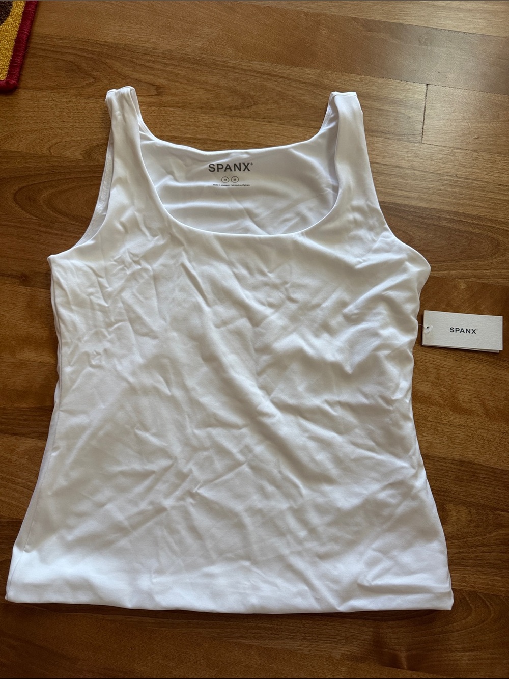 SPANX White Smooth Shaping Tank